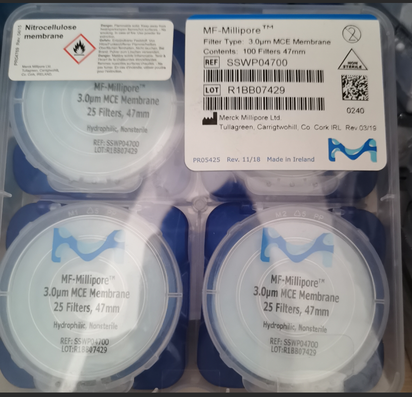 Merck Millipore默克SSWP04700密理博混合纤维素滤膜3um 47mm
