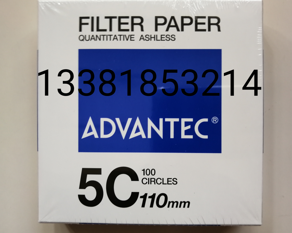 ADVANTEC东洋NO.5C定量滤纸110mm直径01531110
