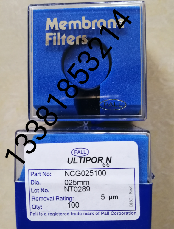 PALL Oil Product Grain Degree Cleanliness Detection Nylon Filter 5um aperture 25mm diameter NCG025100