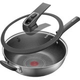 Supor Fried Pot Fire Красная точка из нержавеющей стали из нержавеющей стали.