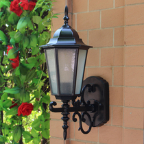 European garden outdoor wall lamp waterproof courtyard lamp outdoor aisle decoration wall hanging lamp terrace Sun table lamp