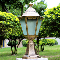 European style retro villa gate lamp courtyard lamp wall lamp wall lamp wall lamp waterproof column lamp