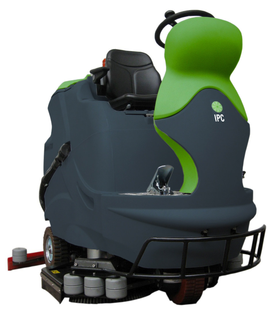 New IPC drive cleaning machine CT230BT105 battery washing car Shandong factory workshop ground cleaning car