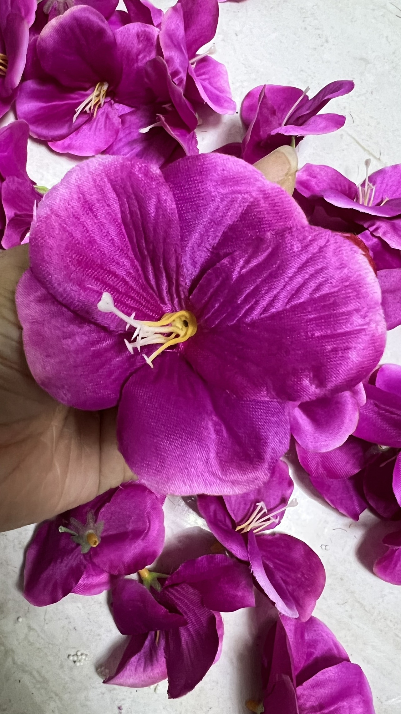 Takeaway Fake Flowers Jade Orchid String Flower Diy Ornaments Decoration Flowers-Taobao