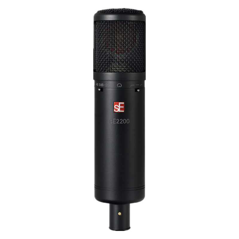 US sE 2200 Large Zhenam Membrane Capacitive Microphone Recording Soundtrack Singing Live Audiobook Professional Mic
