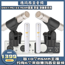 DMXY AS183 ASMR助眠哄睡声控直播3D双声道立体声麦克风话筒设备