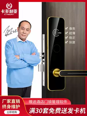 Cedolia hotel door lock magnetic card induction lock Smart Access control card reader hotel apartment electronic anti-theft door lock new product