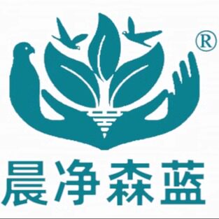 净森环保晨净森蓝的LOGO