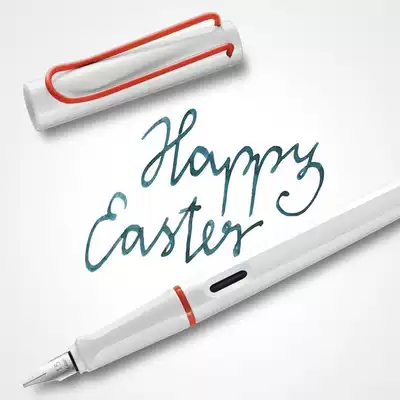 Germany lamy Lingmei joy joy 015 limited white red clip frosted black art art pen