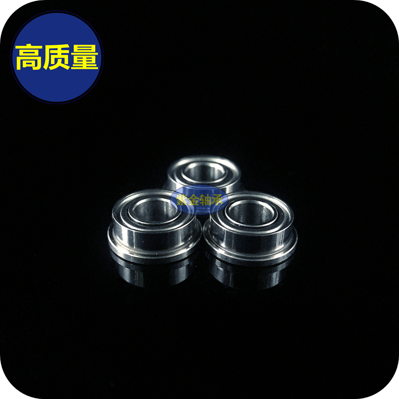 F608zz flange bearing 8 * 22 * 7mm High rev motor inner diameter outer diameter thickness low noise medical device