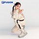 Ouyang Nana ດຽວກັນ FILAFUSION trendy brandy hard candy shoes women's sneakers 2024 spring running shoes