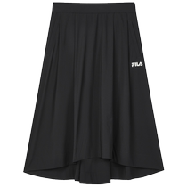 FILA official woven skirt 2024 autumn new casual irregular fashion skirt umbrella skirt