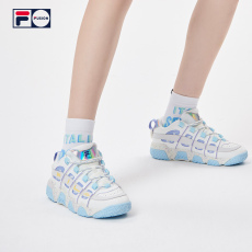 баскетбольные кроссовки fila fusion 斐乐潮牌女子复古篮球鞋2021秋季新款logo休闲运动鞋