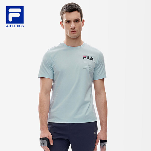FILA ATHLETICS斐乐A11M221104F 男士短袖T恤*2件