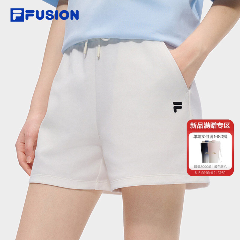 Fila Fusion Trendy Brand Couple Shorts 2026 Summer New Women's Pants Multi-Color Casual Sports Pants Men