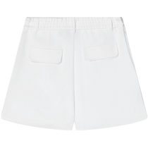 FILA Official Womens Woven Shorts 2024 Summer New Fashion Casual Irregular Work Skirts