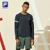 1FILA ATHLETICS Áo len nam Fila 2020 mùa xuân mới tập thể dục thể thao chuyên nghiệp dài tay - Thể thao lông cừu / jumper