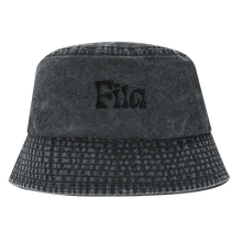 FILA FUSION Fairtide Cards Lovers Round Cap 2024 Spring New Fashion Casual Pelvic Hat Fisherman Hat