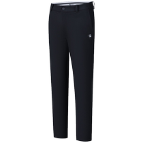 FILA official womens knitted trousers 2024 autumn new golf sports basic sun protection straight pants