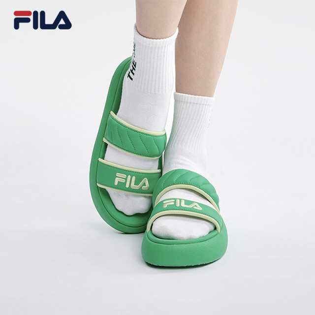 ເກີບຜູ້ຍິງ FILA DONUT slippers summer sandals thick-soled sports slippers women's casual shoes donuts