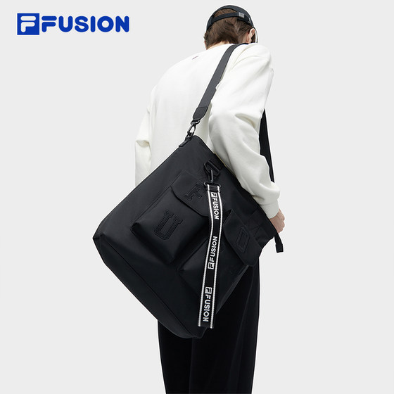 FILAFUSION 휠라 트렌디 브랜드 커플 스타일 핸드백 2024 봄 신상 패션 트렌드 크로스백