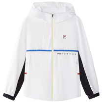 FILA KIDS FILA childrens clothing big childrens jacket 2024 summer new childrens sports tennis woven top