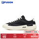 FILAFUSION official POP trendy canvas shoes women's shoes sports shoes casual sneakers men's shoes black