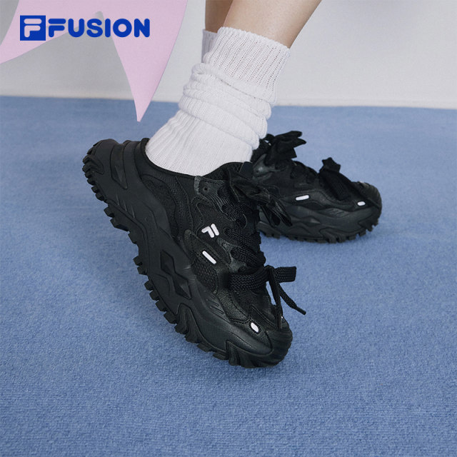 FILAFUSION Fila trendy brandy candy hard shoes women's shoes sports slippers summer thick-soled heightening casual shoes ເກີບກິລາ