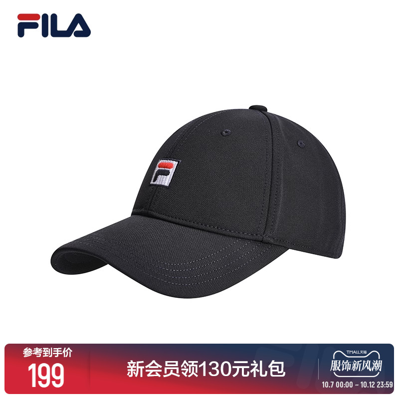 FILA File Official Baseball Cap Men's Couple 2023 New Casual Hat Duck Tongue Hat Sunhat Lady Hat-Taobao
