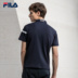 FILA Fila Áo sơ mi nam POLO chính thức 2019 Mùa xuân mới sọc thường đan áo sơ mi ngắn tay - Áo polo thể thao áo polo bé trai Áo polo thể thao