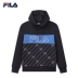 FILA chính thức của nam giới áo len có mũ trùm đầu 2020 mùa đông mới twill LOGO thời trang áo len hợp thời trang nam - Thể thao lông cừu / jumper