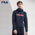 Áo len nam chính hãng của Fila Fila 2019 Mùa xuân mới - Thể thao lông cừu / jumper hoodie đen Thể thao lông cừu / jumper