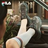 Филафила официальная папоротника Женская обувь кроссовки на открытом воздухе для папы обувь летние повседневные 𫔮 обувь, покрытые древними черными туфлями