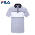 FILA Fila người đàn ông ngắn T2018 mùa hè mới ngắn tay áo polo cotton thân thiện với da thanh lịch thể thao giản dị T-Shirt nam