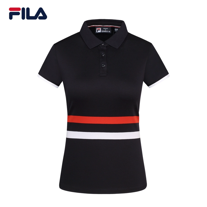 FILA Fila nữ POLO mùa xuân mới thoáng khí áo polo ngắn tay | F11W811109F - Áo polo thể thao