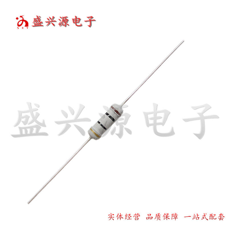 Carbon film resistor 1W 5% accuracy 2 7 ohms 2 7Ω a pack of 500 11 3 yuan