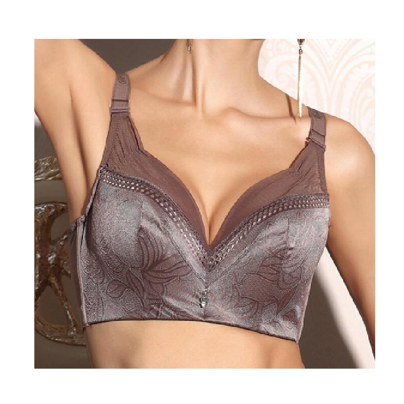 DAIYU Dai Siyu new bra full cup BCD soft cotton bra R13358 thin cup large size underwear