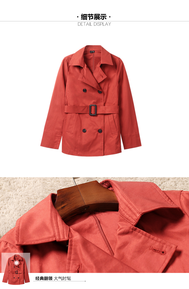 Trench pour femme VIMLY    en Coton - Ref 3227132 Image 22
