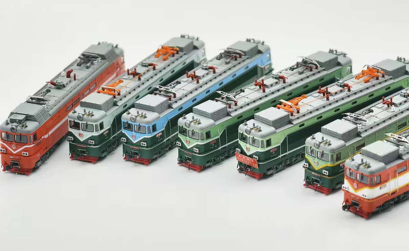 Cm Changming Kunter N1/160 Scale Train Model Passenger Ss Shaoshan Series Electric Locomotive in Stock