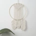 Feather Dreamcatcher DIY gói vật liệu tấm thảm tua rua để gửi hướng dẫn rung dây chuyền tấm thảm dệt kim Macrame đan tay thảm treo tường blackpink Tapestry
