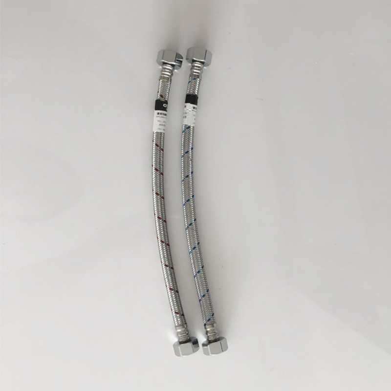 Ameco hose stainless steel high pressure explosion-proof nylon braided tube toilet inlet hose Ameco hose