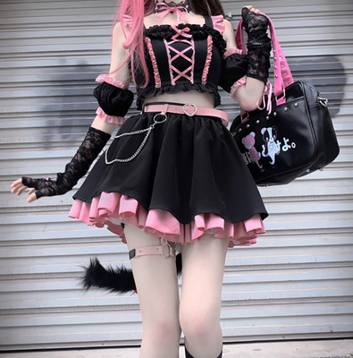 taobao agent Genuine Japanese mini-skirt, Lolita style, lifting effect