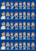 Bright Sword Green Yin Shanghai Greenland Shenhua Shenhua Star Sticker Jersey Sticker League Edition (3 sets)