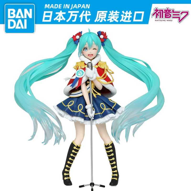 Фигурка Bandai Hatsune Miku, официальная коллекционная, высота 14–31 см, сделано в Японии