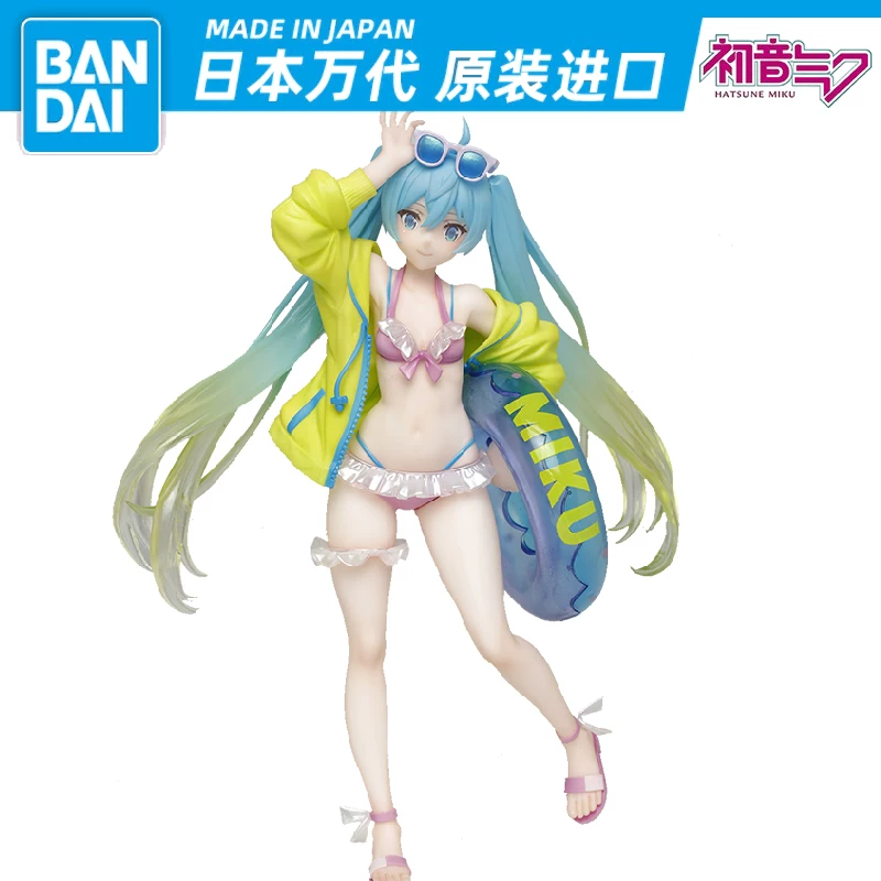 Фигурка Bandai Hatsune Miku, официальная коллекционная, высота 14–31 см, сделано в Японии