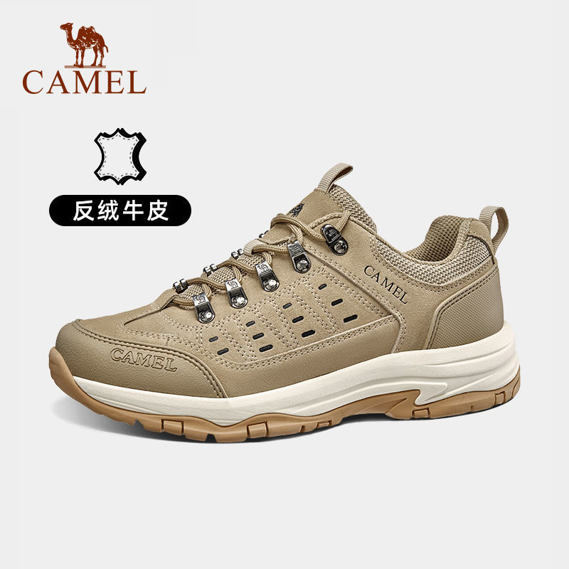 [Not for Sale] Hiking Shoes, Waterproof and Non-Slip, Men's New Autumn Outdoor Sports Shoes, Women's Sports Shoes, Cowhide Leather, Wear-Resistant