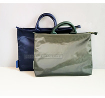(Export inventory tail goods) simple literary waterproof shockproof computer bag multi-layer temperament Hand bag commuter male