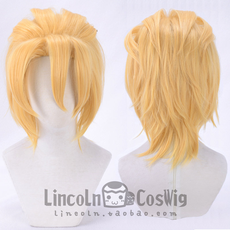 LINCOLN Home JOJO's Fantastic Adventure Gold Wind Panacotete Vergauf GCOS Wig-Taobao