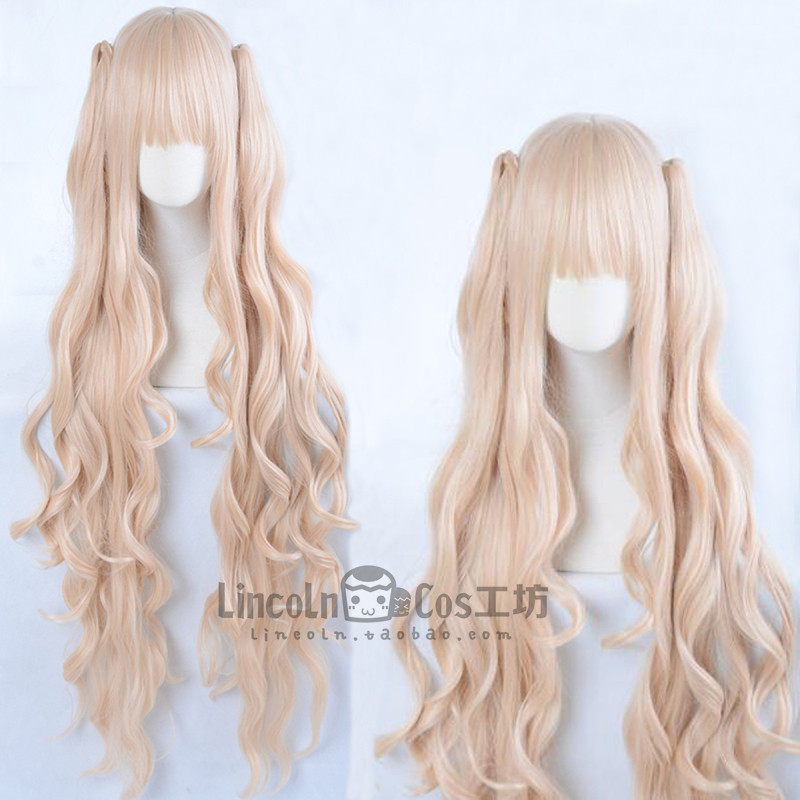 Rose girl Dazheng Romantic ver Shenhua Qingjing Cos wig 130cm ontology tiger with double horse tail