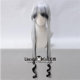 LINCOLN ສີດໍາ crystal ghost crystal smoky crystal Gust cos wig gem ປະເທດຜົມປອມ